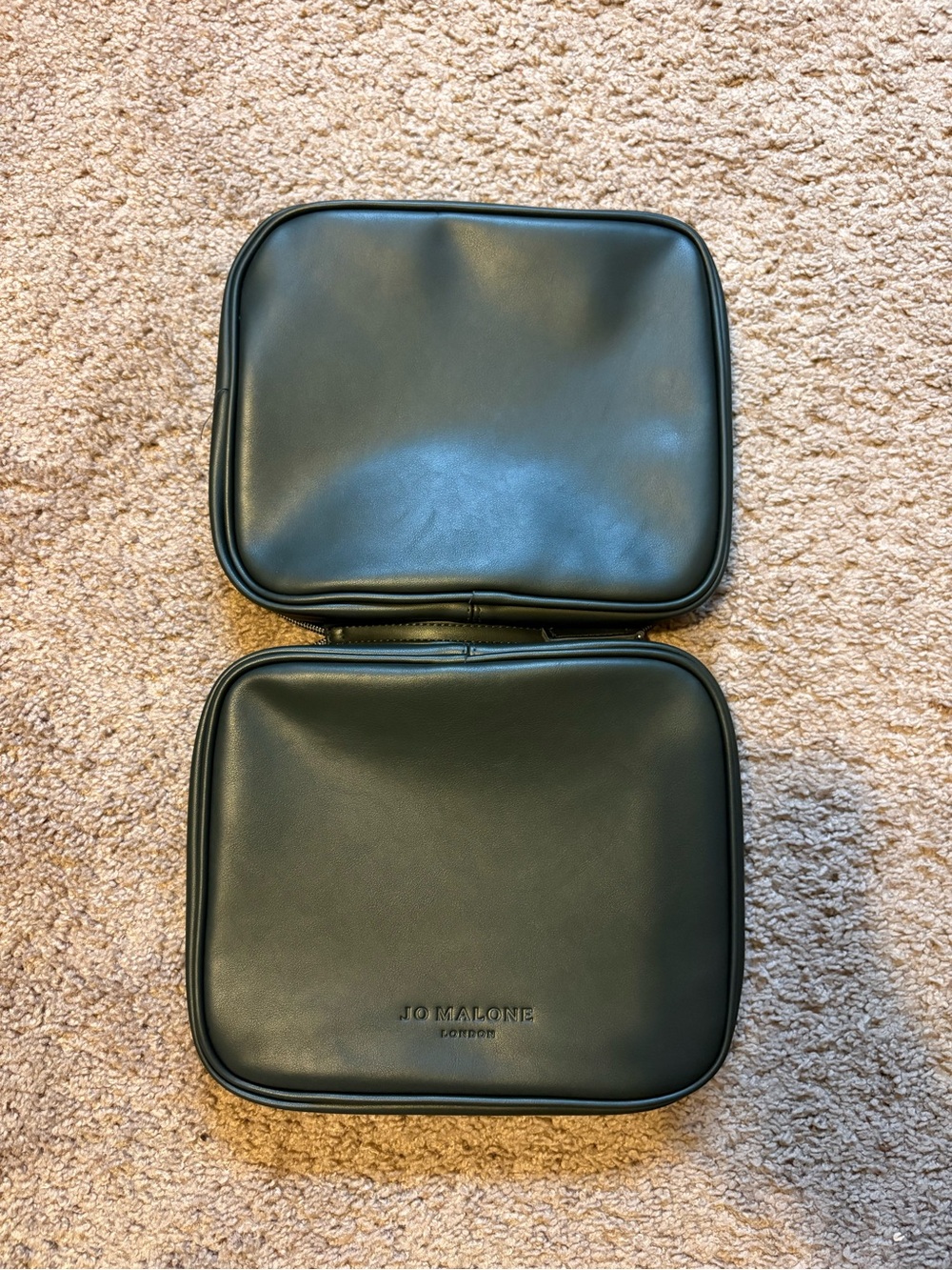 Jo Malone Black Leather Toiletry Pouch Set
